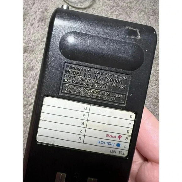 Panasonic Cordless Telephone KX-T3000 - Vintage - Not Tested. - Picture 7 of 7